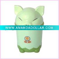 Wholesale pig dustbin,trash can,garbage can