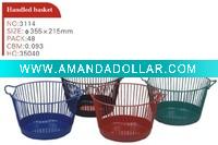 plastic laundry basket