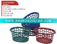 plastic laundry basket
