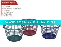 plastic laundry basket