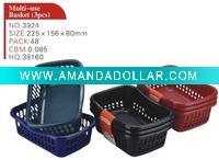 Wholesale plastic laundry basket