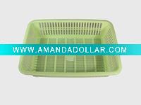 Plastic fruit basket