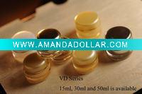 beautiful oval acrylic jar