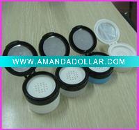 plastic powder jar 50g/80g/120g