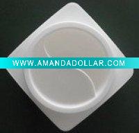 150g cube cosmetic jar - inner structure