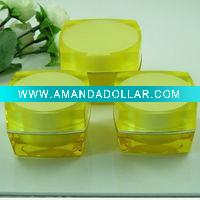 Square Acrylic jars