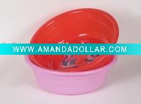 luxurious round plastic basins