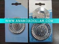Plastic Chromium plated basin strainer