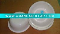 Household plastic washing basin