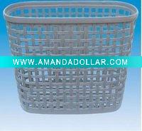 the plastic bicycle basket