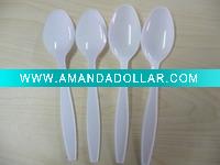 plastic spoon