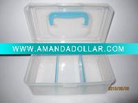 PP plastic transparent tool box