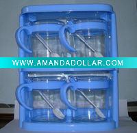 Glass Spice Box