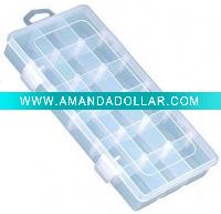 Plastic 18 modules fishing tool box (HL-YA763)
