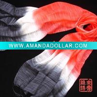 silk and viscose shawl scarf