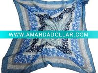 Wholesale Printing fashion square scarf