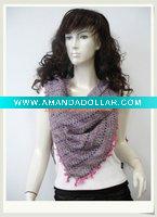 square printed scarf