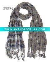 Wholesale fashion polyester cotton scarf