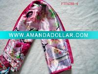 Wholesale fashion square scarf for lady and girl