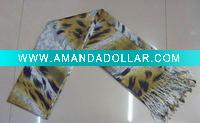 leopard print pashmina