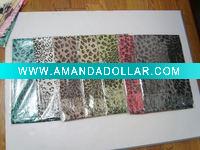 100% acrylic printed scarf leopard skin