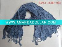 new-design cotton crinkle scarf