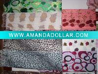Wholesale variety leopard skin 100% acrylic printed scarf