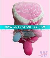 soft stuffed plush candy toy