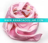 Square scarves silk