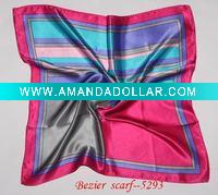 Satin Square Scarves