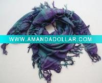 Cotton square scarf