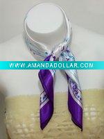 Satin silk scarves