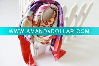 flower square ladies' scarf