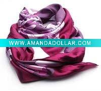 Square scarves silk