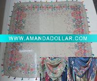 Wholesale plain square scarf shawl