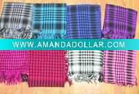 Wholesale arabic jacquard square scarf
