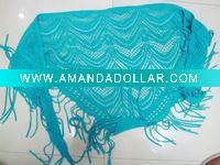 Wholesale fringe square scarf