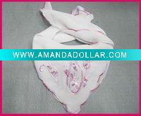 Wholesale Popular embroidery silk scarves