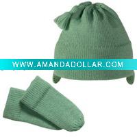 Wholesale Baby Organic Cotton Hat,Baby Hat and Booties,Baby Hat and Bib