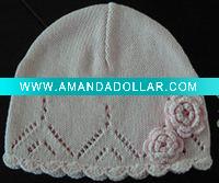 Wholesale cotton baby crochet hat