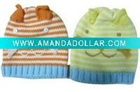 Wholesale knitted children's cartoon hat