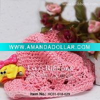 Pink Baby Hat,Crochet Hat