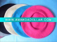 100% wool lady's fashion beret