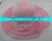 Summer hats for ladies/Natural straw hat/Mini straw hat