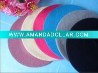 100% wool lady's fashion beret