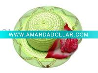 2011 summer kids straw hat ET008