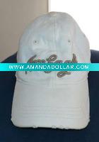 Wholesale embroidery fashion cap leisure cap baseball cap in 100% cotton