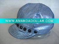 6 panels fashion women cap