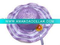 Wholesale 2011 summer kids straw hat ET010
