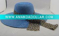 Straw Hat/paper straw hat/lady straw beach hat
